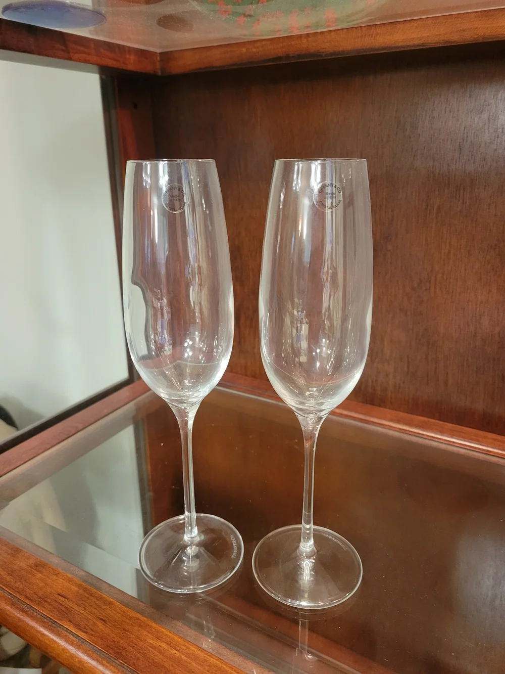Tiffany & CO Champagne Flutes - Set of 2